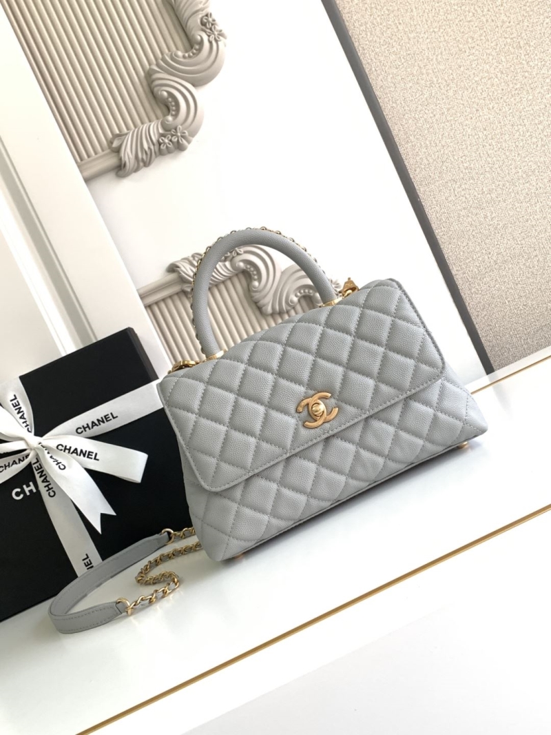 Ch**el top handle bags